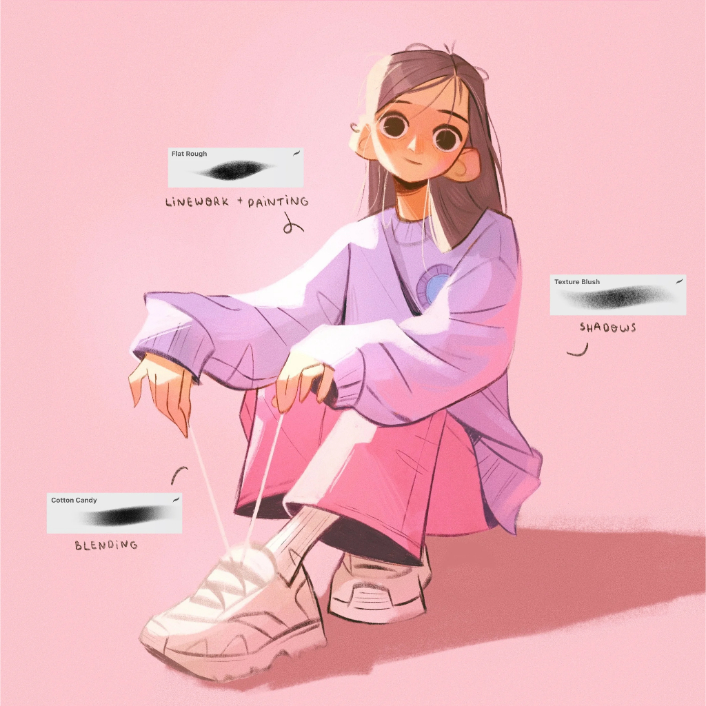 Procreate Brush - Cosmic Cookie Brushes for Procreate
