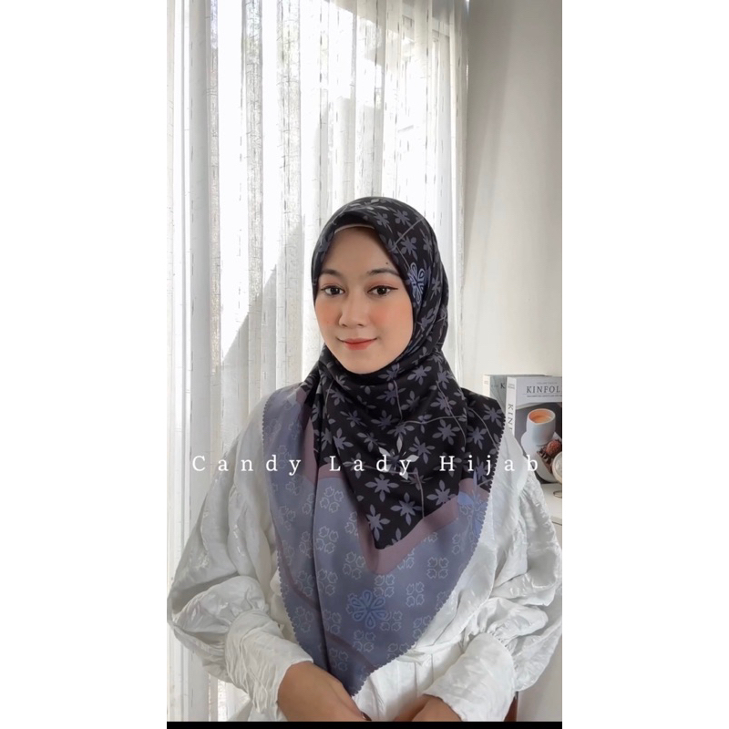 Oskara Syar'i Motif / Hijab Motif SegiEmpat