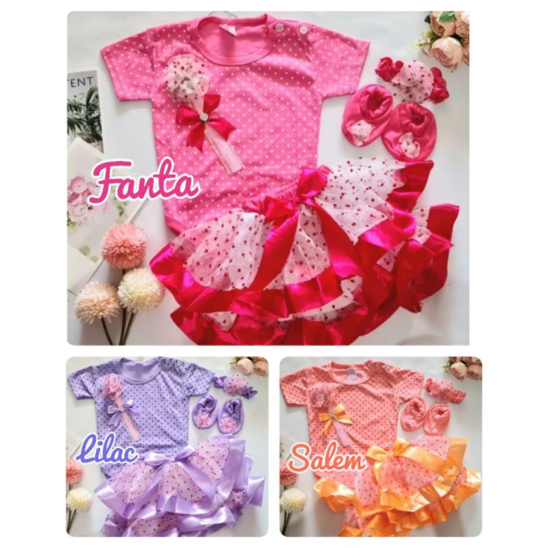 SETELAN BAJU JUMPER BAYI PEREMPUAN 0-18 BULAN+BANDO+SEPATU / SET JUMPER ROK TUTU FREE BANDO UNICORN / SETELAN BAJU BAYI CEWEK LUCU / SETELAN JUMPER ROK TUTU UNICORN BUNGA FLOWER POLKADOT