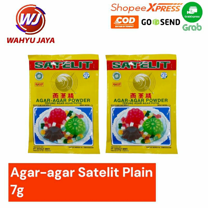 

agar agar satelit plain 7g