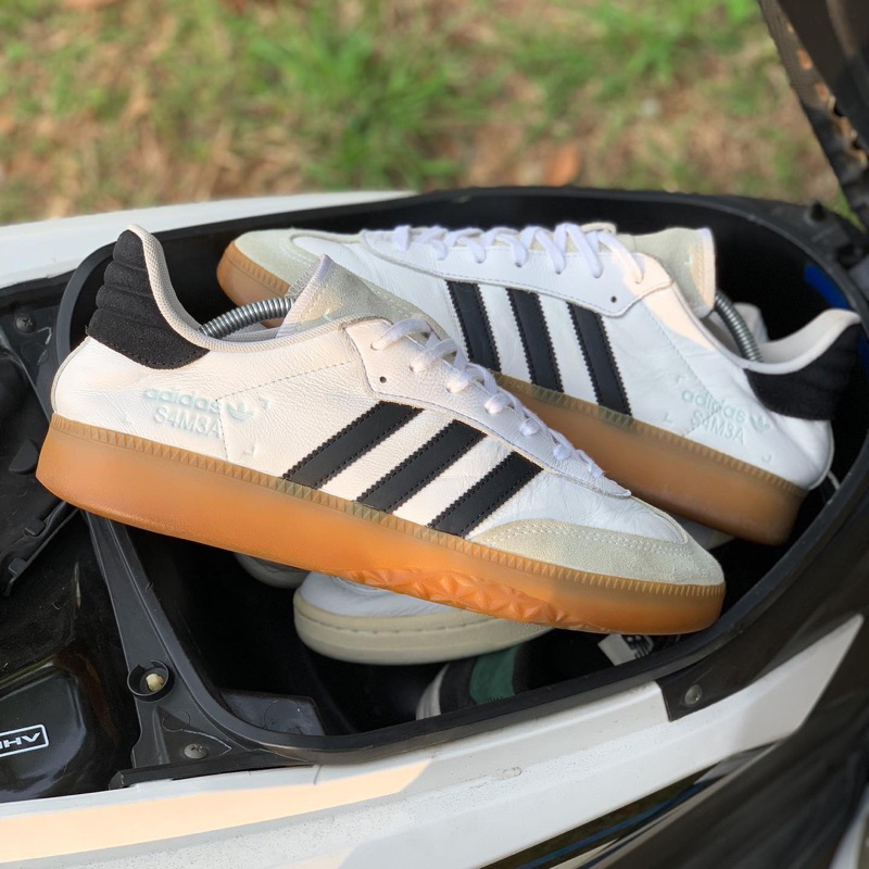 adidas samba rm white leather original bekas