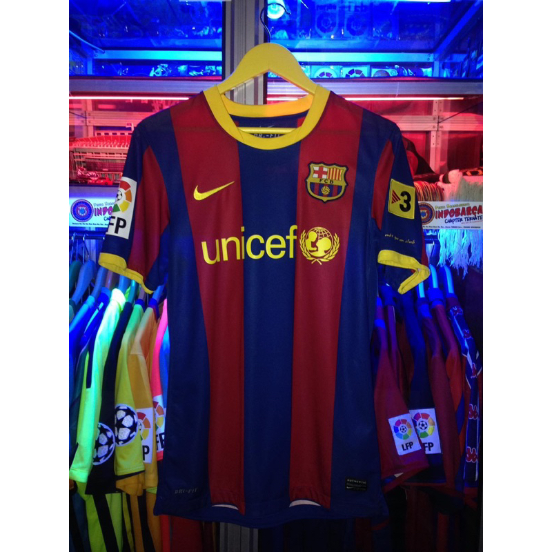 Jersey Original Barcelona Home 2010/11