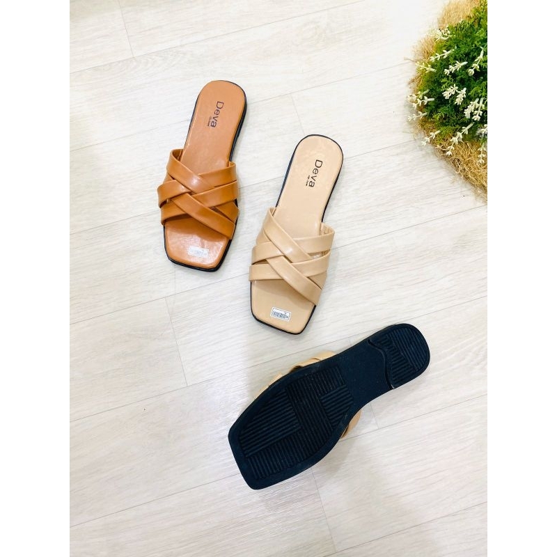 SANDAL SLOP FLAT WANITA PHYSHOP TERMURAH