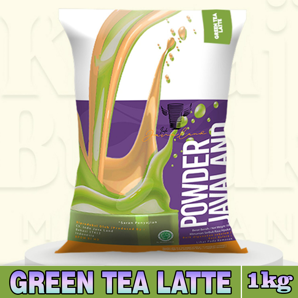 

Bubuk Minuman Rasa Green Tea Latte 1kg Minuman Kekinian