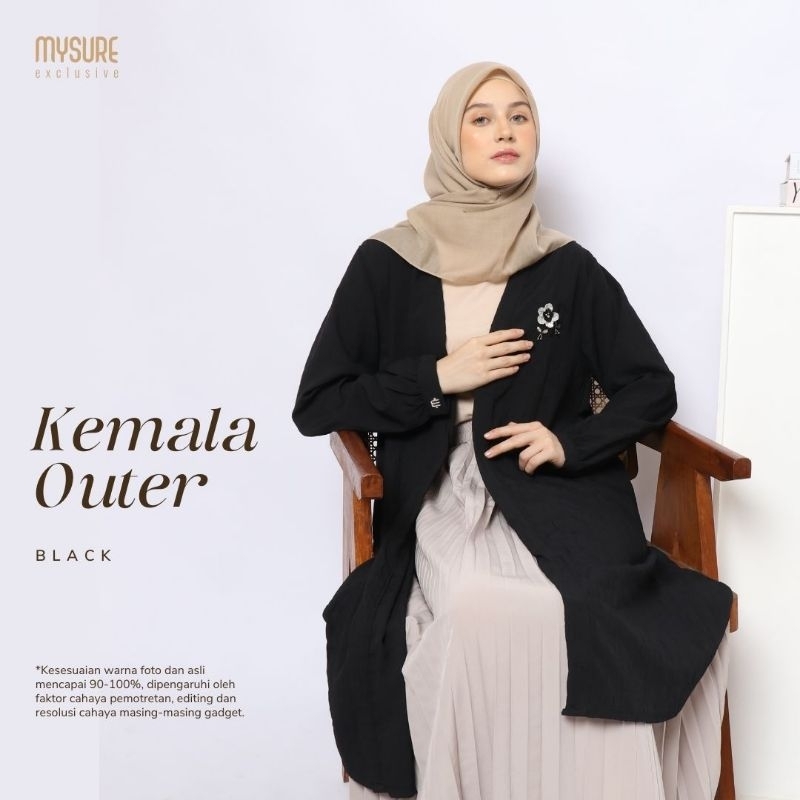 ATASAN LONG OUTER KEMALA  BY MYSURE