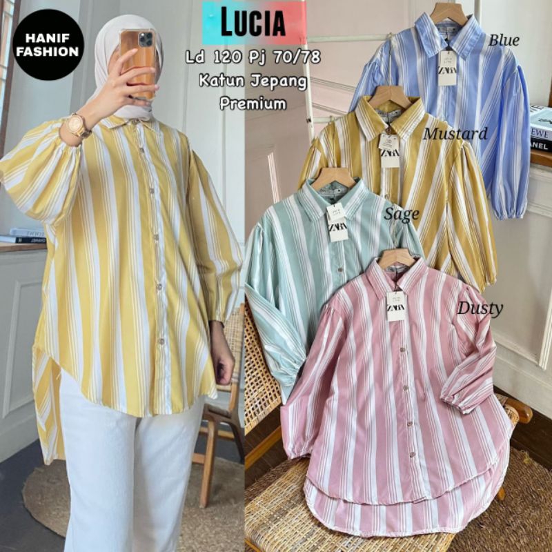 LUCIA TOP BLOUSE WANITA