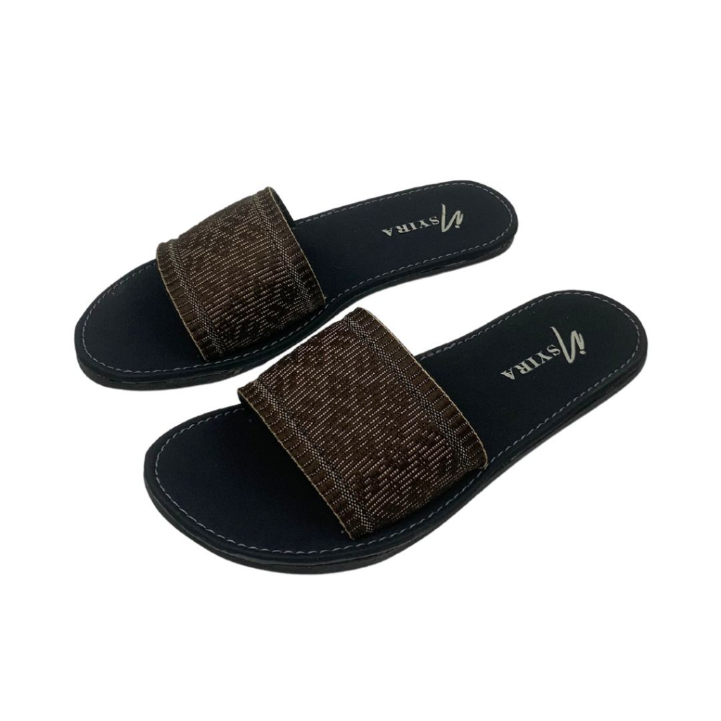 Insyira - Sandal Wanita Turki Yasmin / Sandal Wanita Slop Non Slip / Sandal Teplek Wanita Nyaman / Sandal Selop Wanita / Sandal Wanita Terbaru / Sandal Selop Sol Karet Wanita