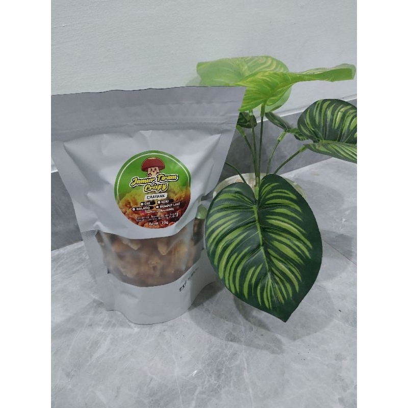 

Jamur crispy CHAYANK varian keju manis