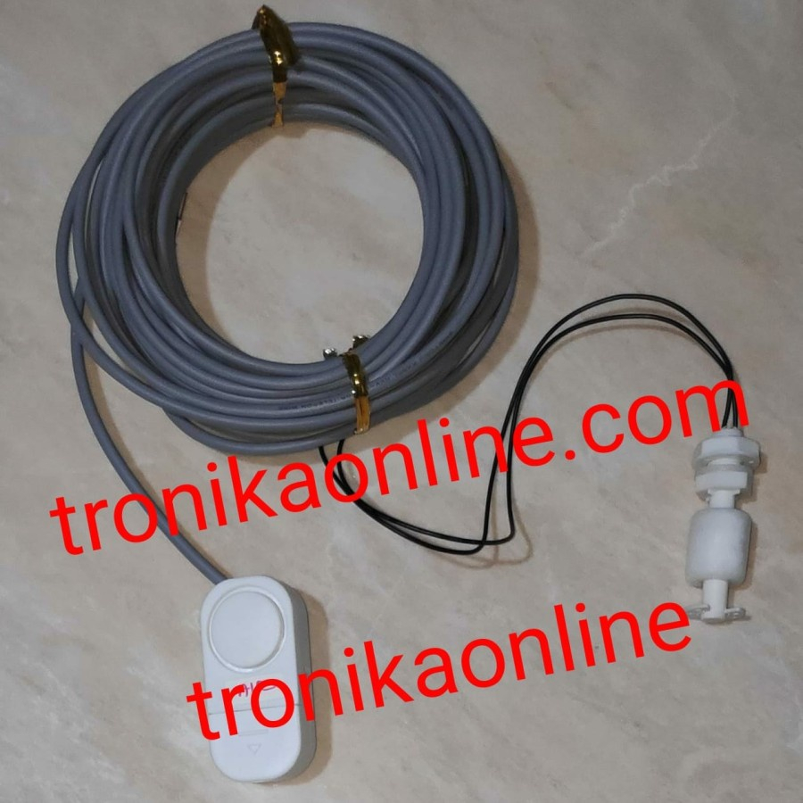Alarm Air Penuh Sensor Ketinggian Air Bak Mandi Toren Tanki Tandon Air Banjir