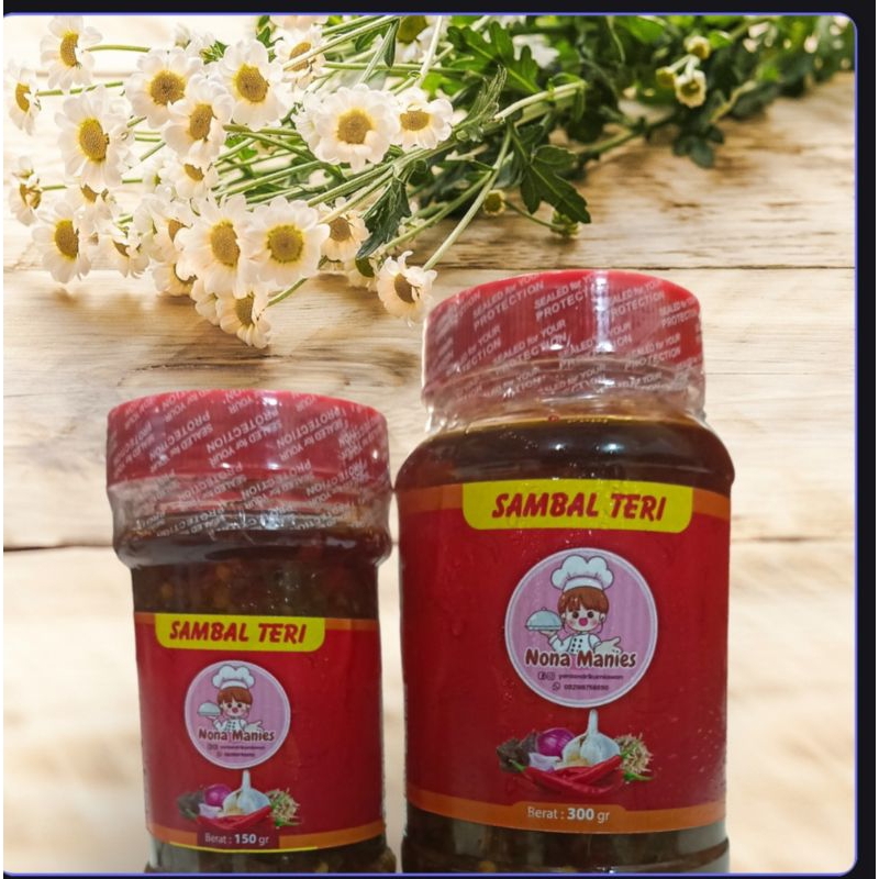 

sambal teri ukuran 150gr