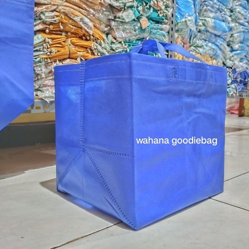 

tas spundbond bog beg kotak nasi 25x25 press bahan premium isi 12pcs