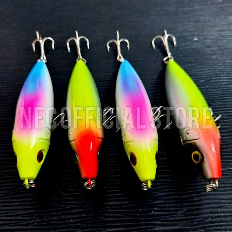 Lure Pencil Floating 8 cm 12 gram dengan Rattle Super Berisik