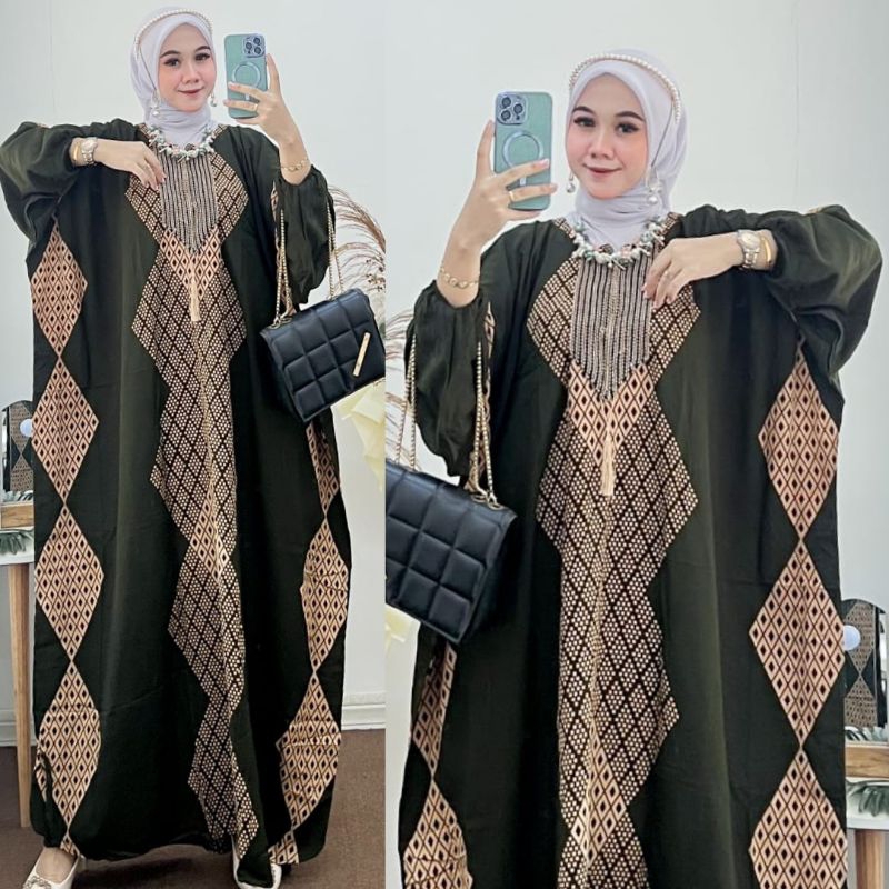 [BISA COD BAYAR DIRUMAH] NEW DASTER ARAB RENDA JUMBO | LONGDRESS KAFTAN SUPER JUMBO RENDA SULTAN OVERSIZE