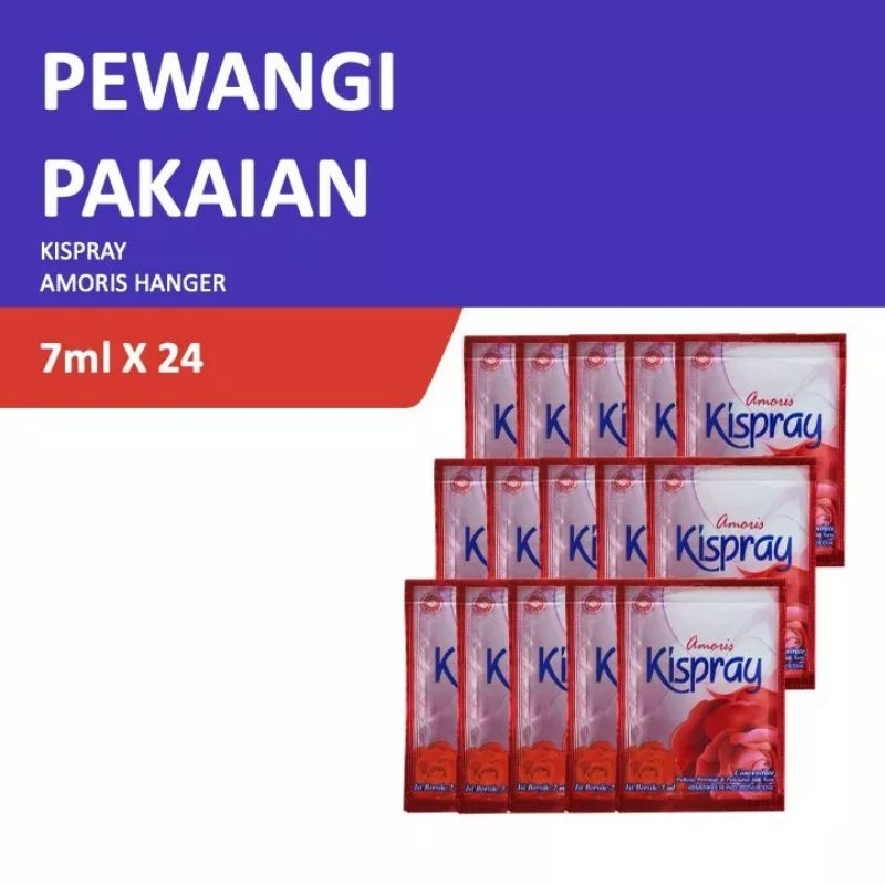 KISPRAY AMORIS/KISPRAY MERAH SACHET/ENESIS