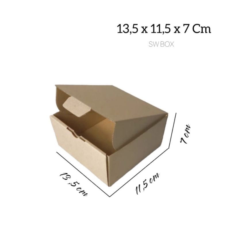 

kardus/karton uk 13,5x11,5x7 cm die cut pizza dll