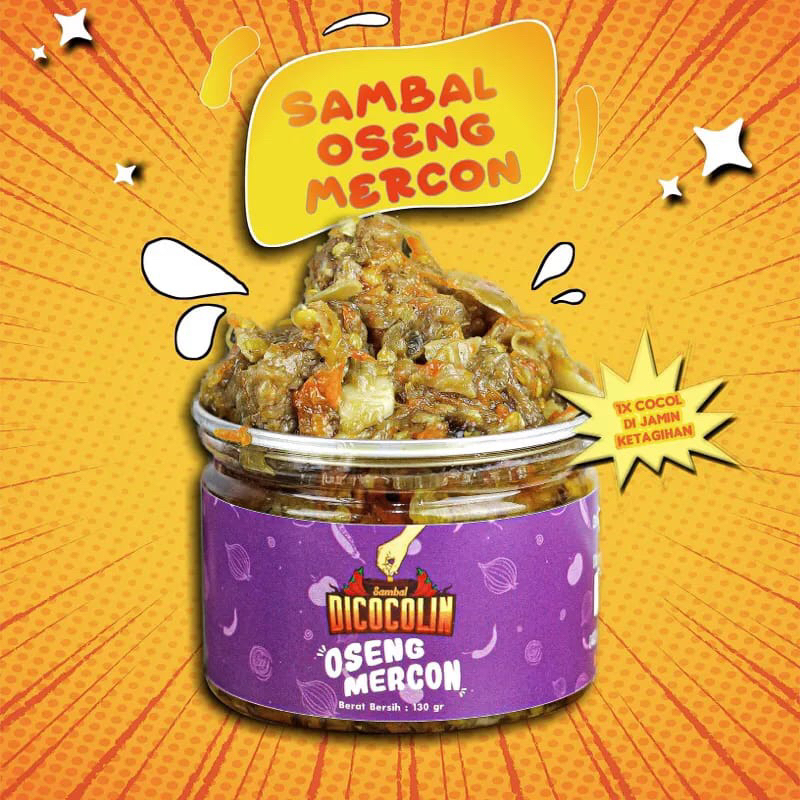 

SAMBAL TETELAN OSENG MERCON