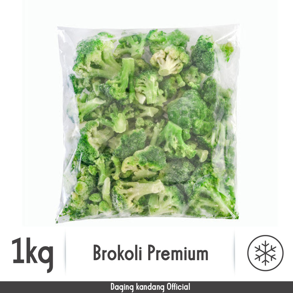 

SAYUR BROKOLI BEKU HEBEI 1KG FROZEN BROCOLI