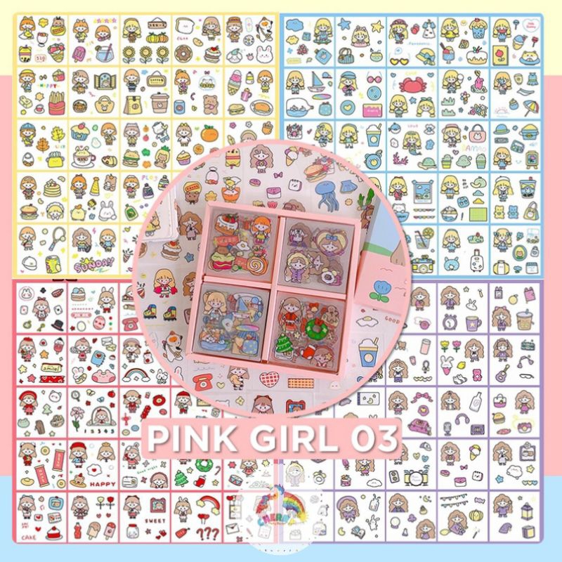 

Stiker Lucu Komi 4pcs