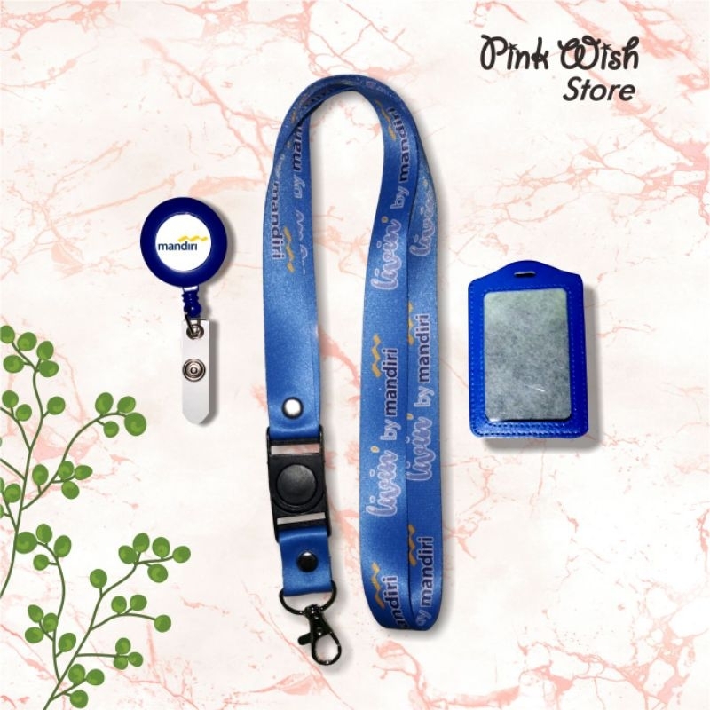 

Tali Id Card / Lanyard LIVIN BY MANDIRI biru [READY STOCK] TERMURAH!! Beli Eceran Rasa Grosir