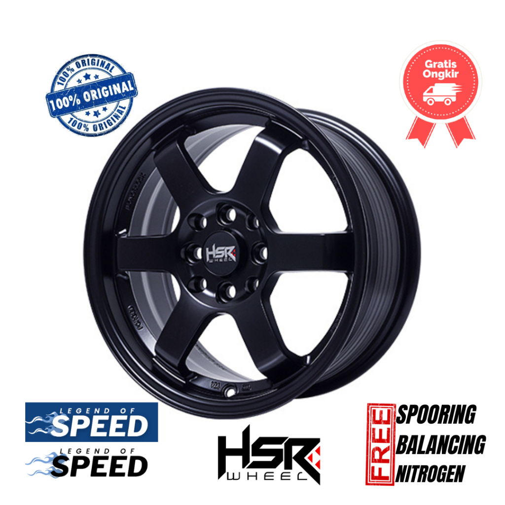 Velg HSR Ring 14 Tokyo ( Brio, Agya, Ayla, Picanto, Mirage Dll )