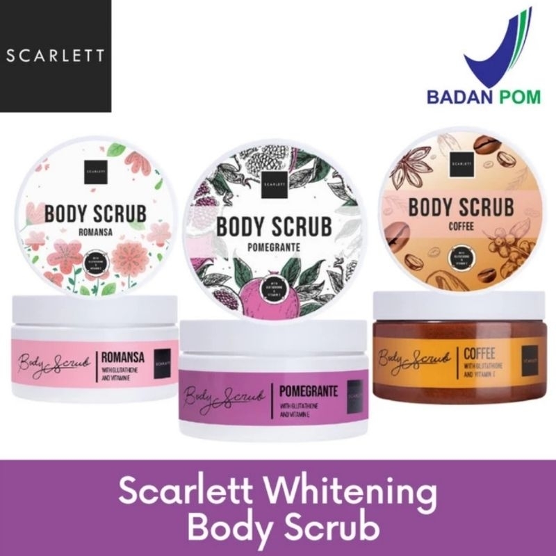 Scarlett Body Scrub Romansa 250 ml