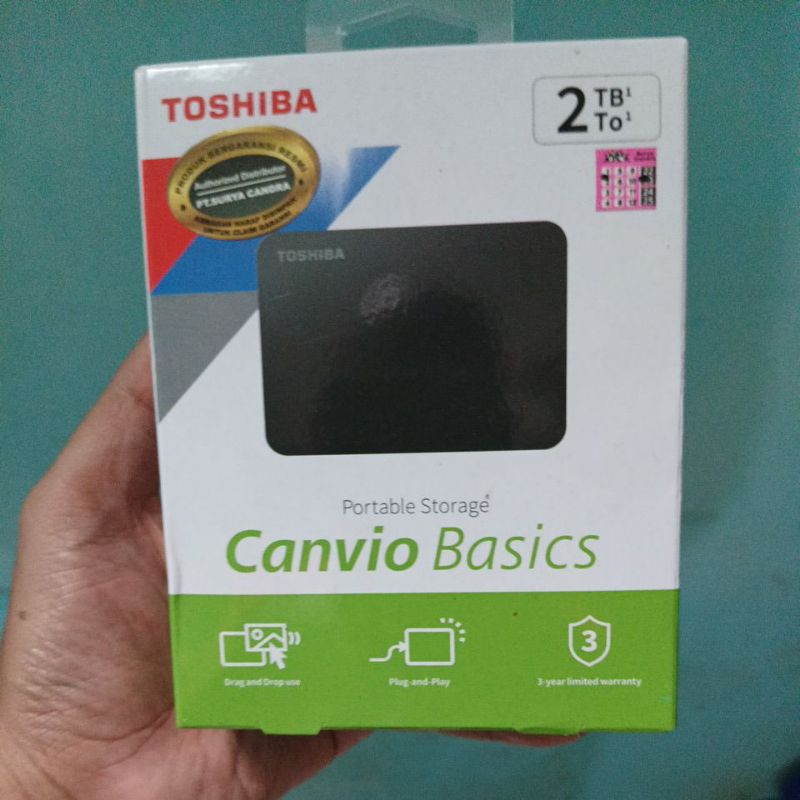 hardisk toshiba canvio basics 2TB
