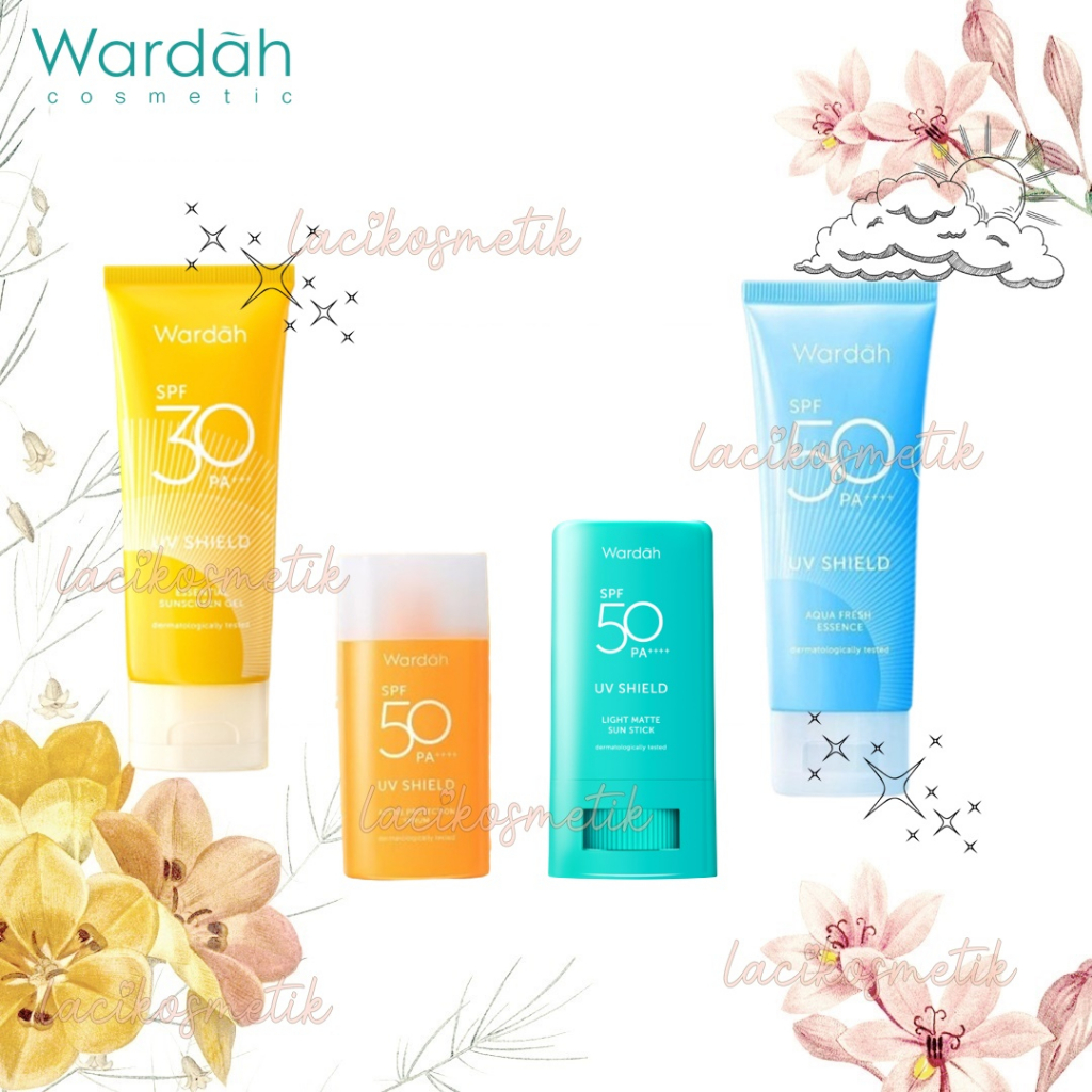 ✨LACIKOSME✨ WARDAH UV SHIELD AQUA FRESH ESSENCE - ACTIVE PROTECTION SPF 30 50 PA++