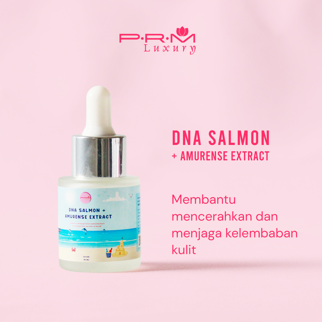 SERUM DNA SALMON WITH AMURENSE EXTRACT PRM LUXURY BPOM/SERUM DNA SALMON/SERUM VIRAL/GLOWING