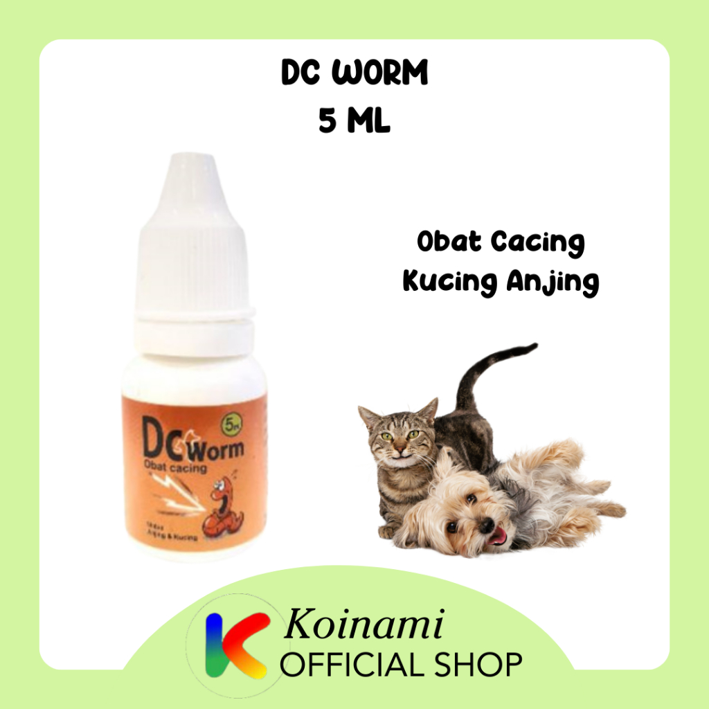 DC WORM CACING KUCING ANJING / DOG AND CAT WORM / btm