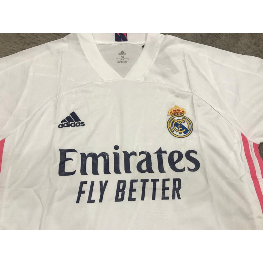 Jersey bola madrid home 2020 - 2021 grade ori import