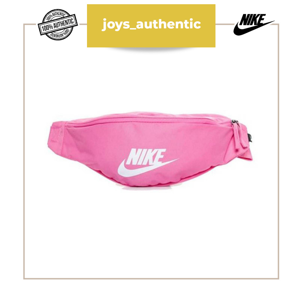 Tas Wanita Nike Heritage Belt Bag Pink Woman Bag Authentic Original