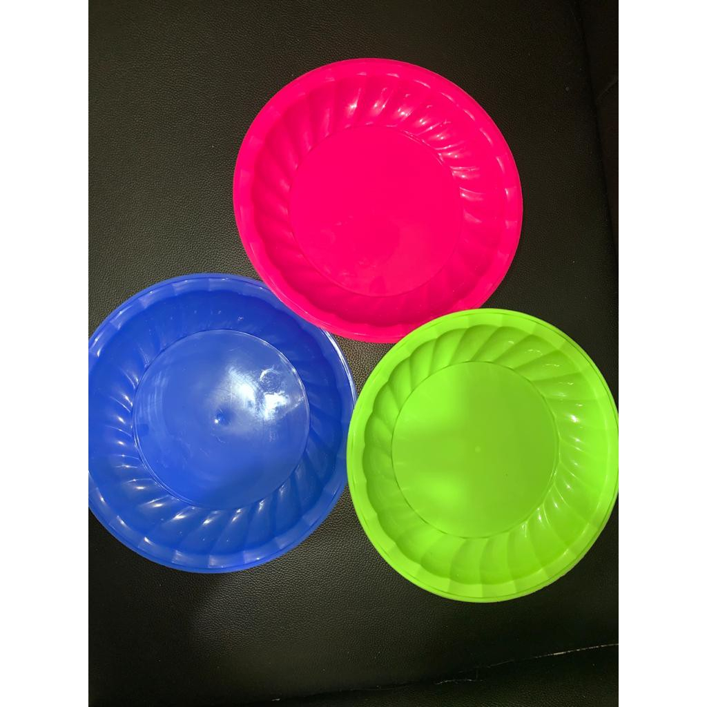 Piring Plastik LOTUS Nina Tebal / Piring Makan Plastik 9&quot;inch