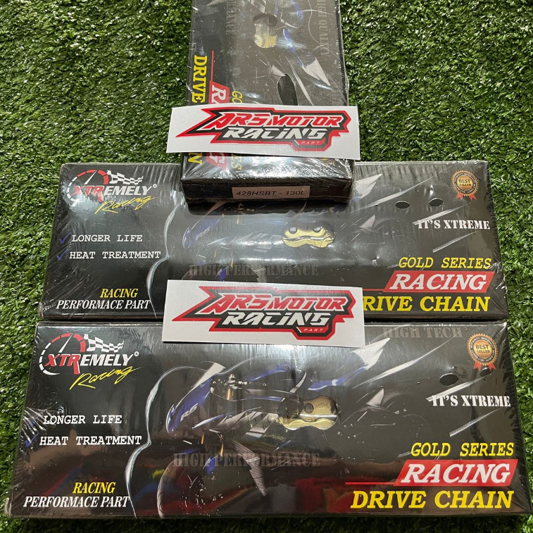 RANTAI XTR HSBT 428 130L GOLD- XTREME RACING
