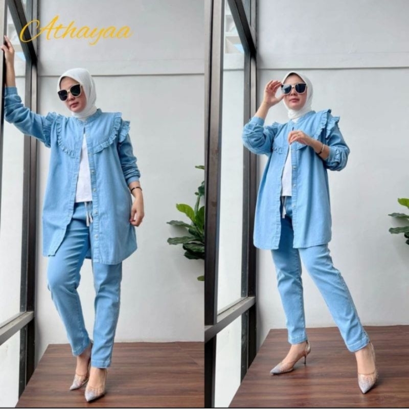 New Set DENIM BY ATHAYAA DAILY