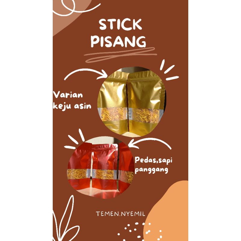 

KERIPIK PISANG/CEMILAN PISANG/STICK PISANG ANEKA RASA