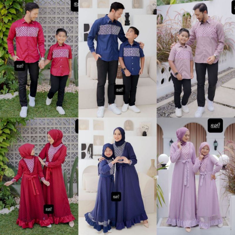 BAJU SERAGAM BATIK COUPLE GAMIS PASANGAN SARIMBIT KELUARGA CUSTOM ANAK / KEMEJA PRIA / BUSANA WANITA