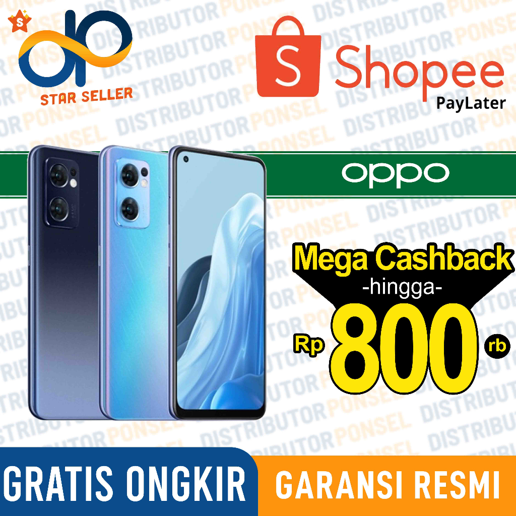 Oppo Reno7 5G 8GB+256GB Garansi Resmi Oppo Reno 7 Reno 7 8 GB 256 GB