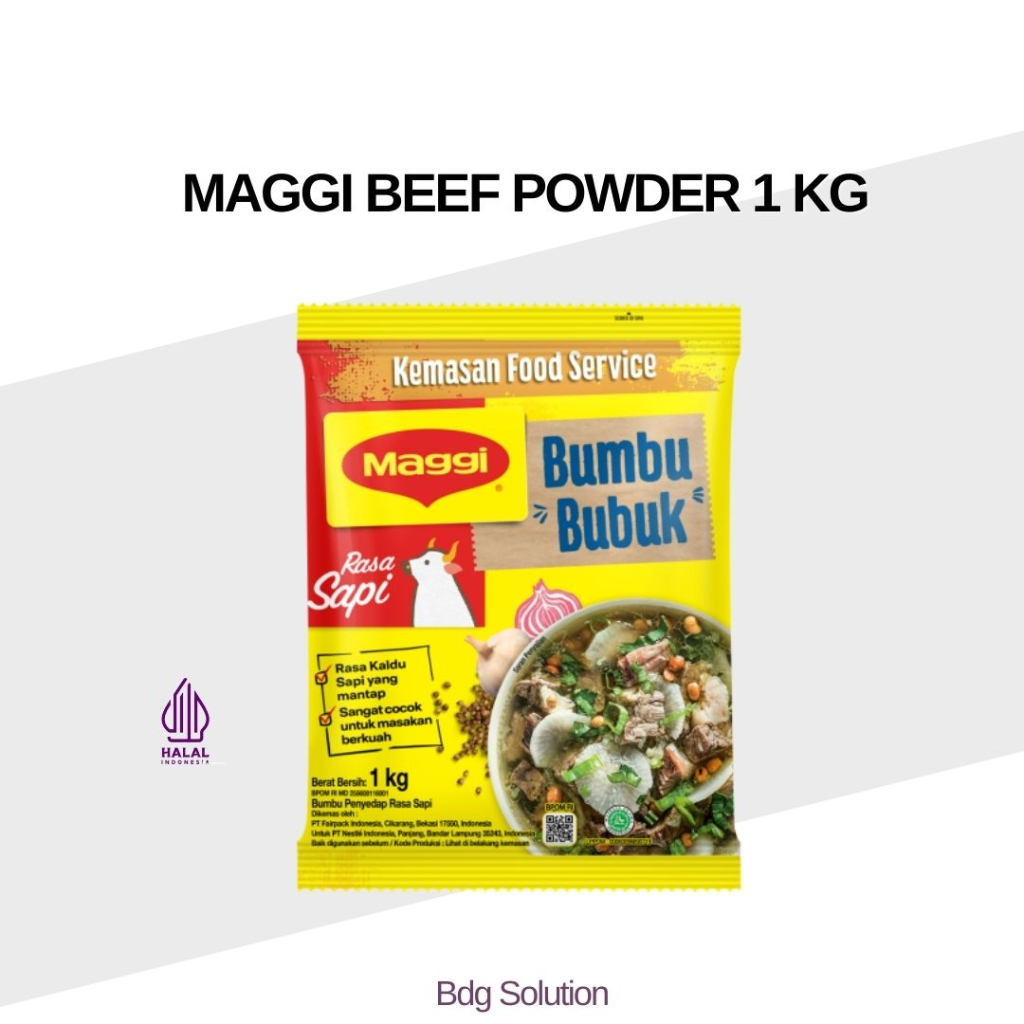 

MAGGI BEEF BOUILLON POWDER 1 kg