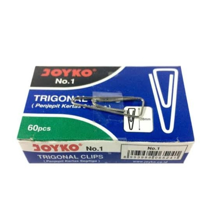 

Paper Clip Trigonal / Klip Penjepit Kertas No. 1