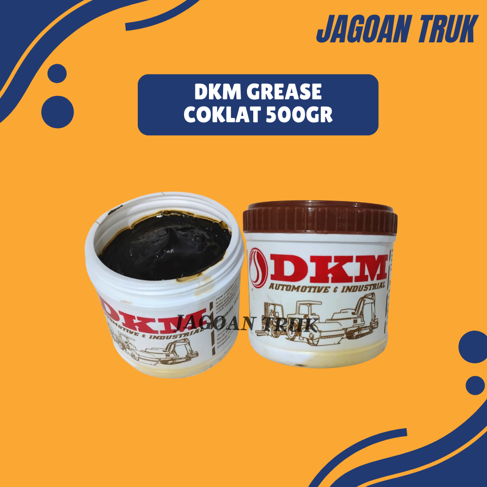 Grease DKM Chassis/Gemuk/Stemplet DKM Chasis Brown/Coklat (500gr)