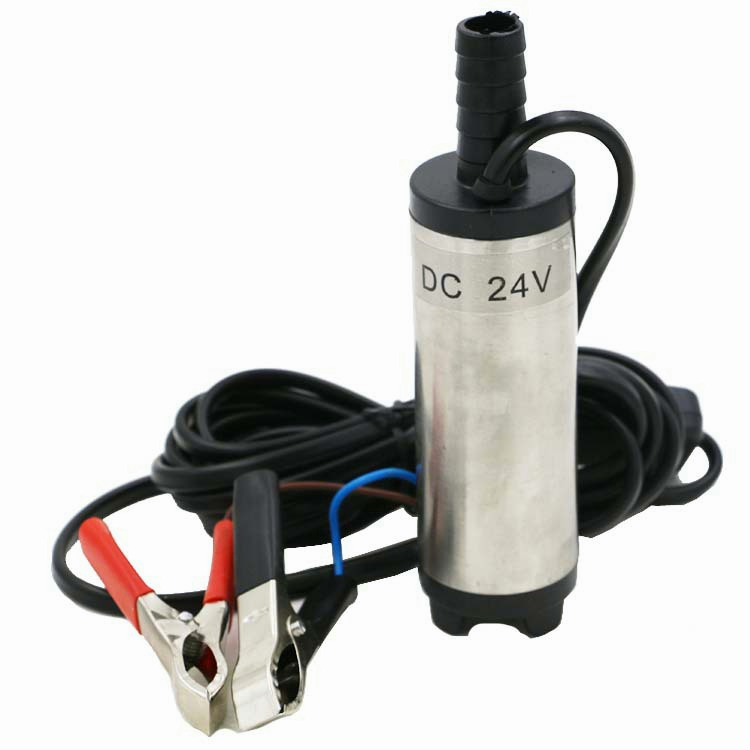YUN Mall  Pompa Sumur Minyak Listrik Portabel 12V 24V DC Pompa Sumur Minyak Mikro Pompa Air Pompa Bahan Bakar Mikro 30L