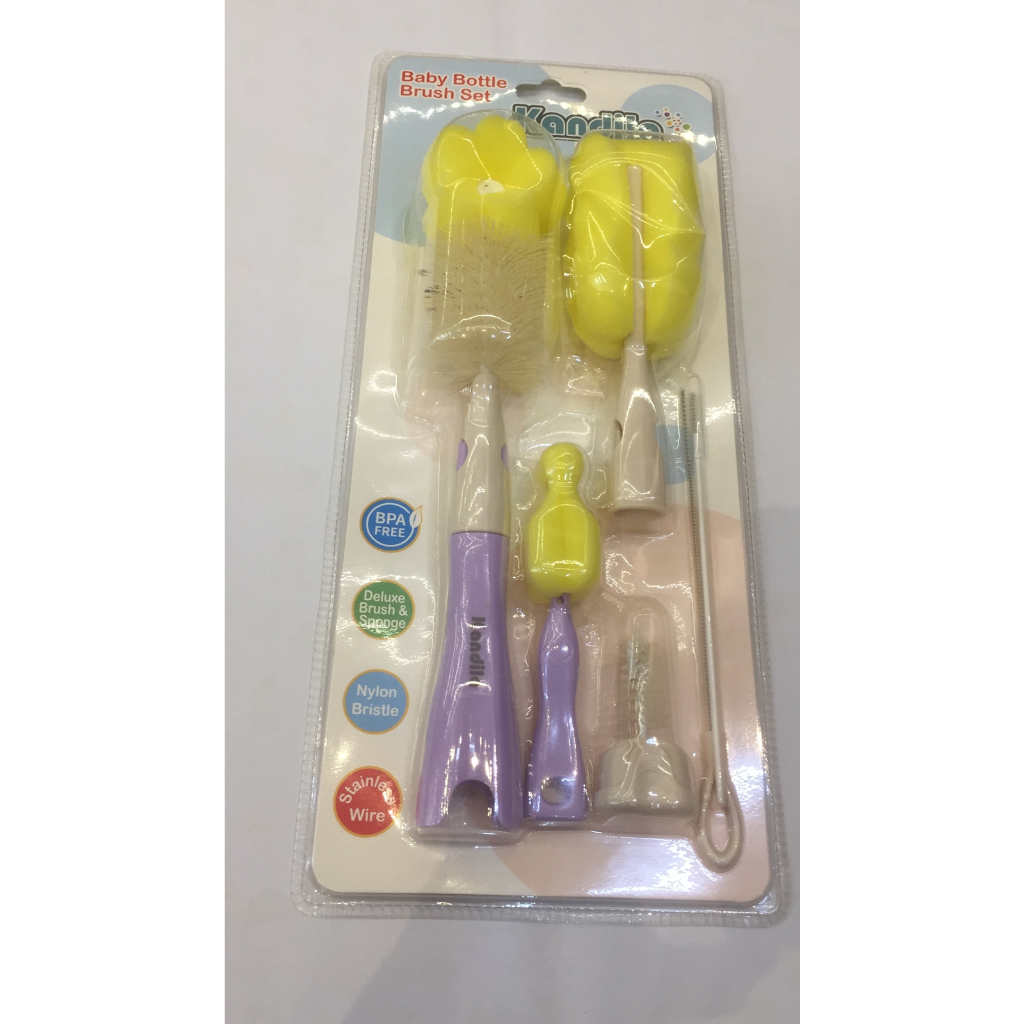 Kandila Baby Bottle Brush Set Sikat Botol Bayi KDL 06-2