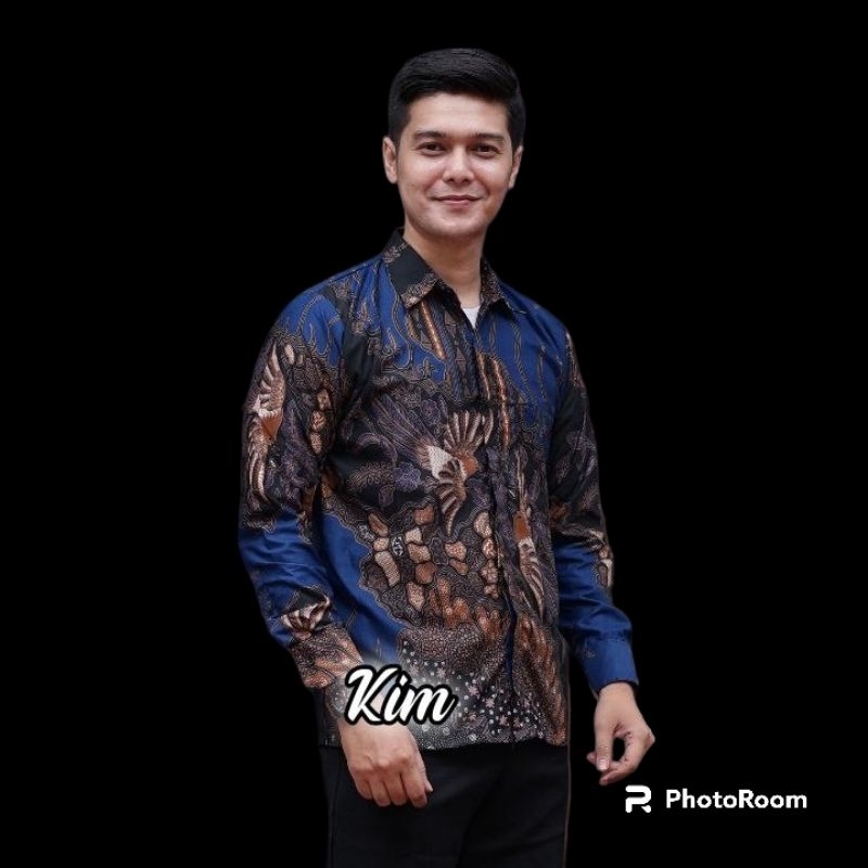 SERAGAM KEMEJA BATIK Bisa COD Baju Batik Pria Murah Dewasa Kemeja Lengan Panjang Modern Terbaru 2023 Mewah