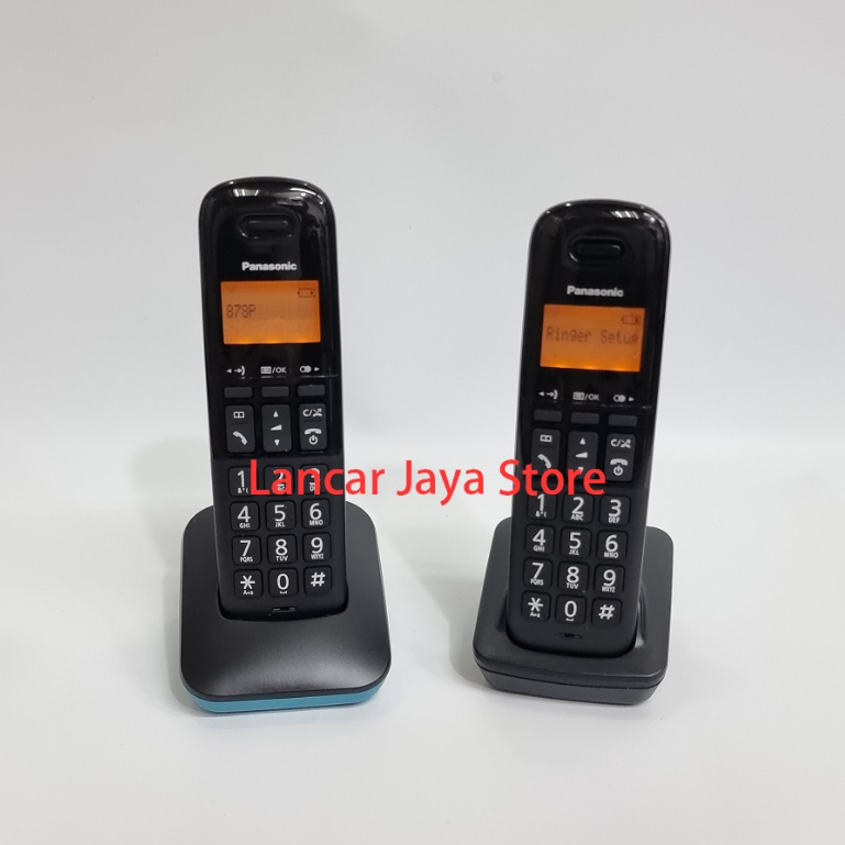 Telephone Whirless Cordless Phone Panasonic KX-TGB312 Black