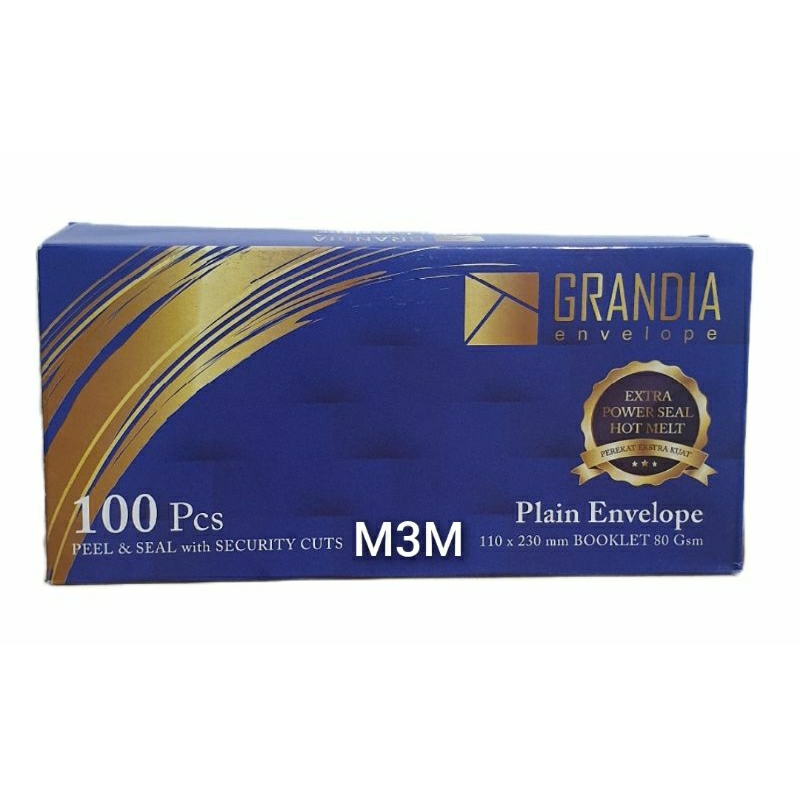 

Amplop Surat Putih Grandia 90 - 100 Lembar