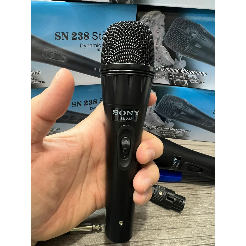 Microphone kabel SONY SN-228/SN-238 Professional Dynamic Microphone