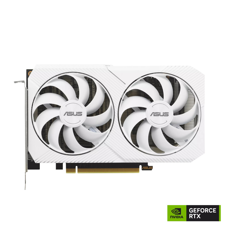 VGA ASUS Dual GeForce RTX 3060 White OC Edition 8GB GDDR6