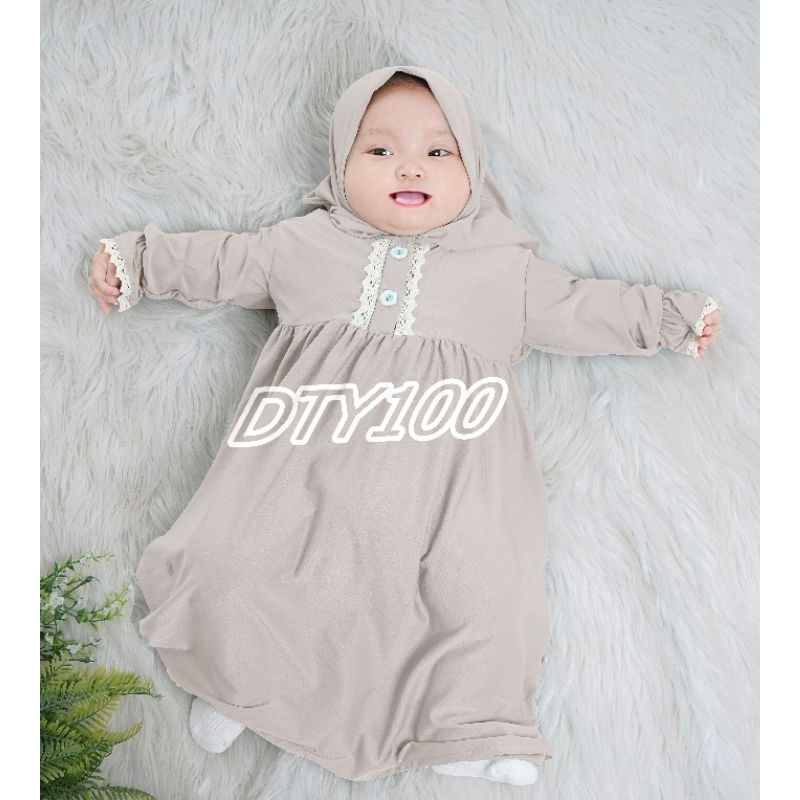 Baju bayi perempuan newborn IQLiMa 0-6 bulan 6-12 bulan 12-18 bulan