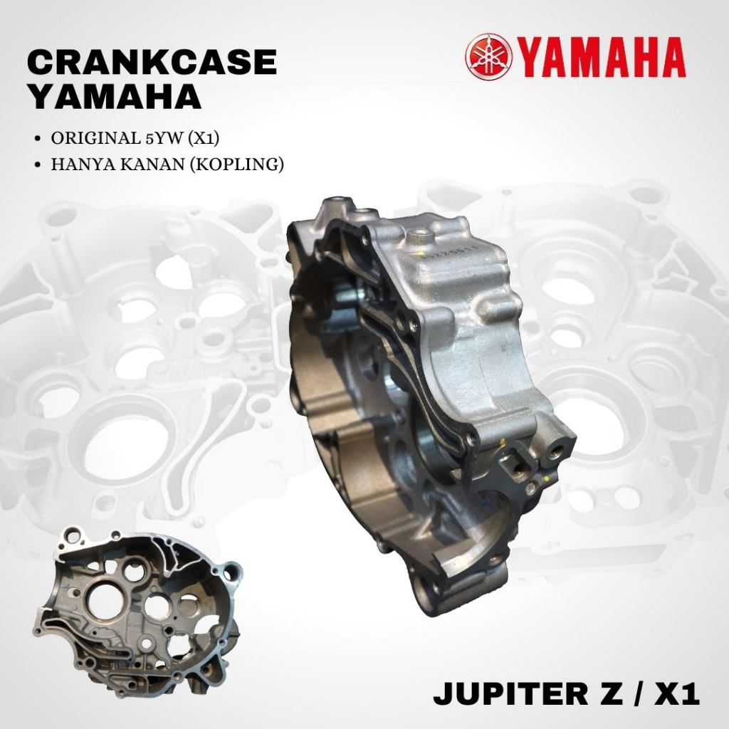 Crankcase X1 JUPITER Z ORIGINAL YAMAHA 5YW (HANYA KANAN KOPLING)