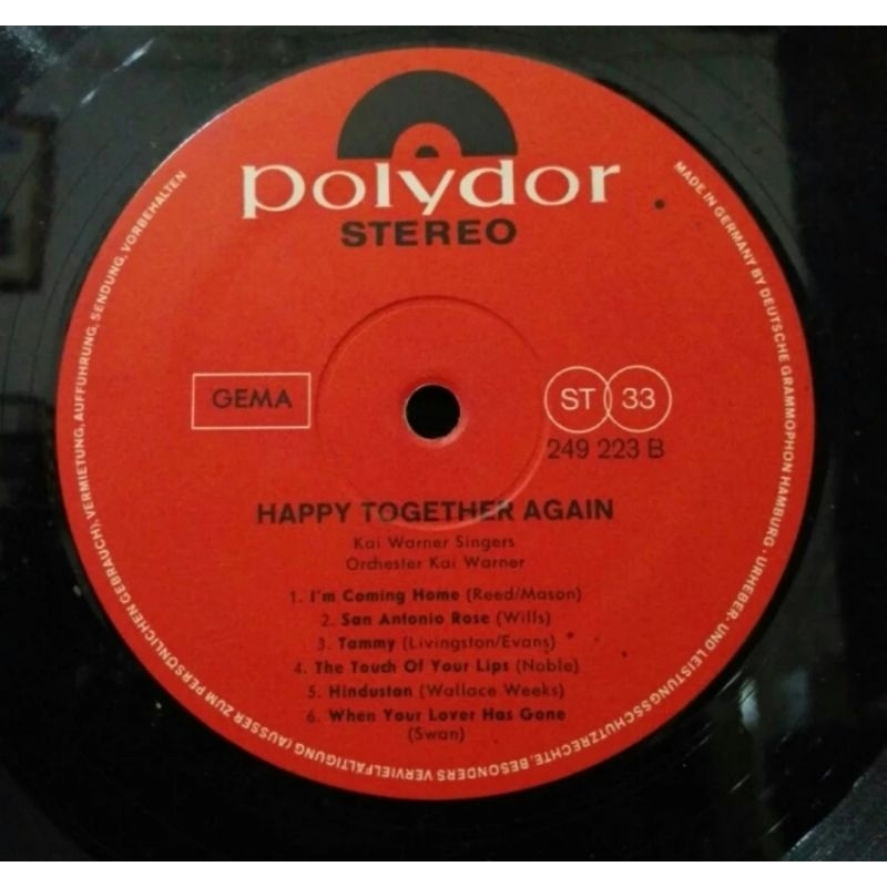 Vinyl Piringan Hitam 12 inch Happy Together Again